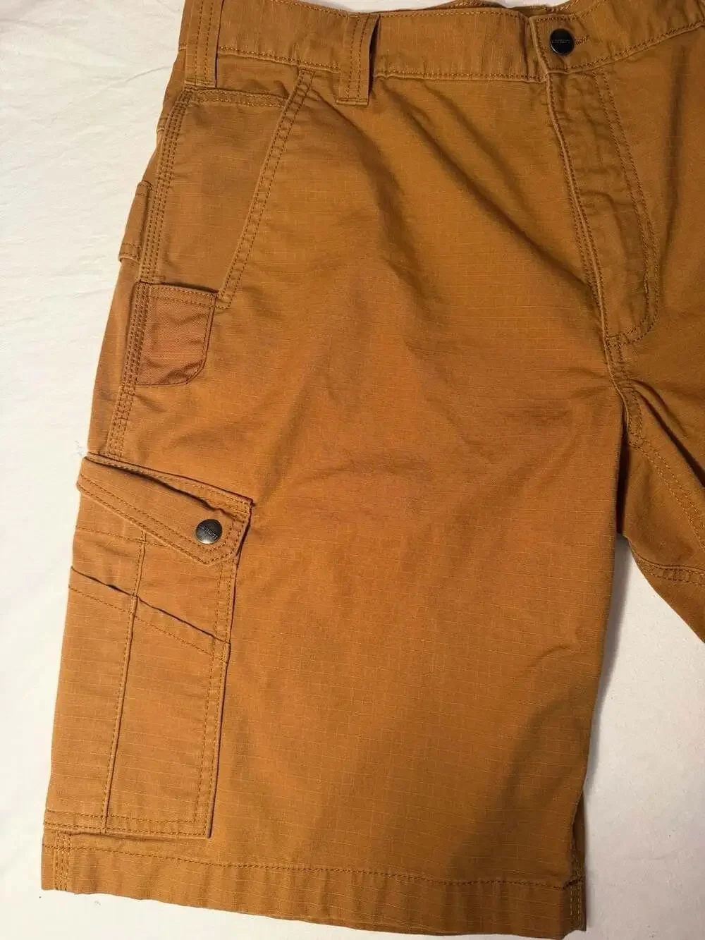 Carhartt Relaxed Fit Ripstop Cargo Shorts Brown 38